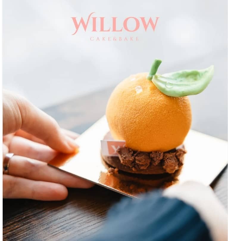 mandarin mousse cake